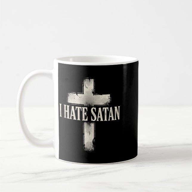 Taza De Café Odio a Satanás (Izquierda)