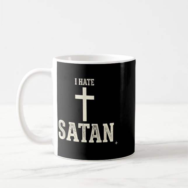 Taza De Café Odio a Satanás (Izquierda)