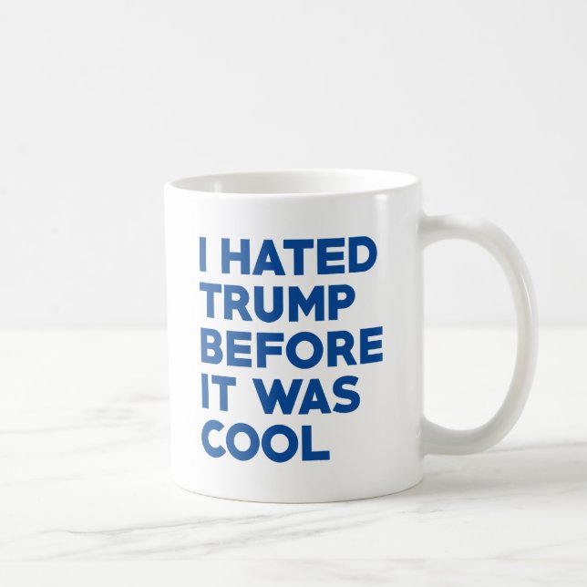 Taza De Café Odio a Trump (Derecha)