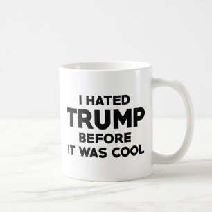 Taza De Café Odio a Trump