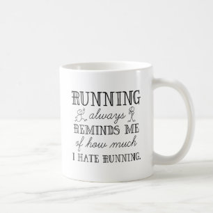 Taza De Café Odio Correr