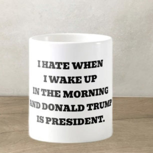 Taza De Café Odio cuando. Me despierto