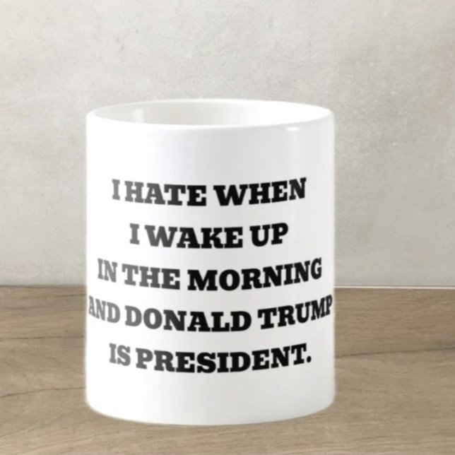 Taza De Café Odio cuando. Me despierto (Subido por el creador)