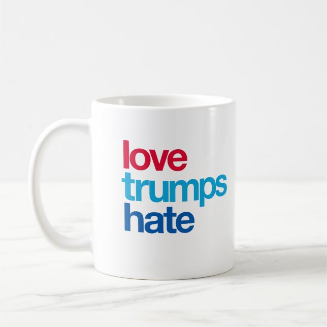 Taza De Café Odio de los triunfos del amor (Izquierda)