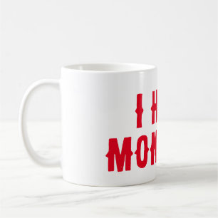 Taza De Café odio los lunes