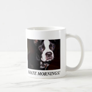 TAZA DE CAFÉ ¡ODIO MAÑANAS!