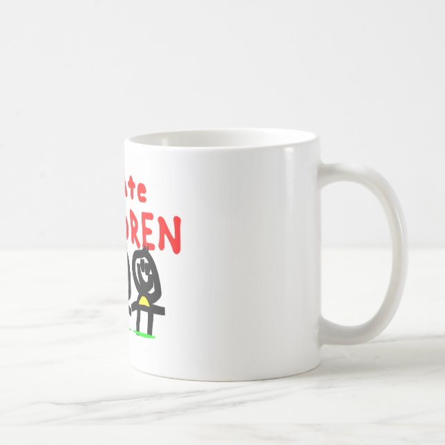 Taza De Café ¡Odio niños! (Derecha)