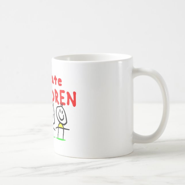 Taza De Café ¡Odio niños! (Derecha)