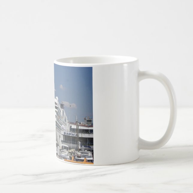 Taza De Café Odisea de Seabourn del barco de cruceros (Derecha)