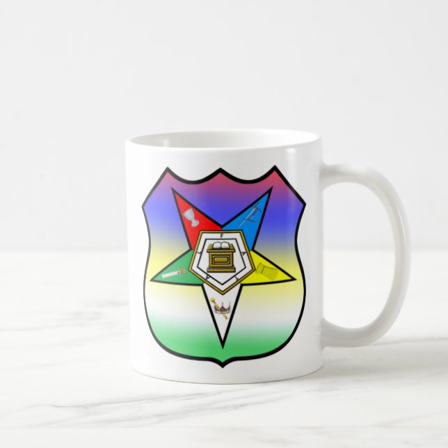 Taza De Café OES SHIELD MUG o STEIN (Derecha)
