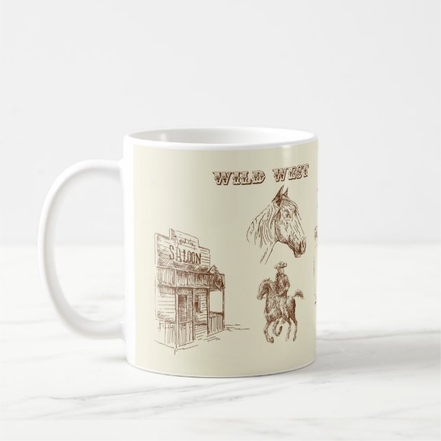 Taza De Café Oeste salvaje (Izquierda)
