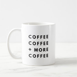 Taza De Café oferta de café lindo y negro