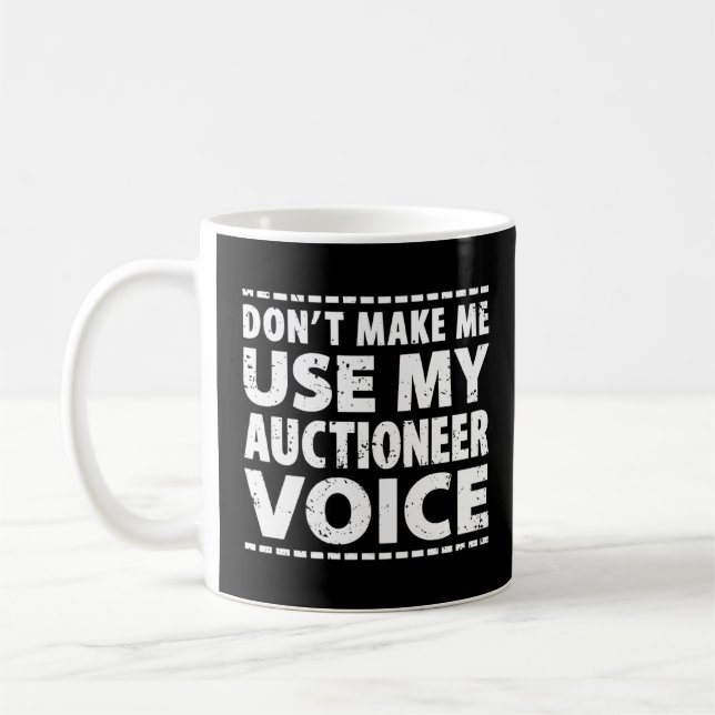 Taza De Café Oferta de Subasta Valiosa Oferta Uso Mi Subastador (Izquierda)