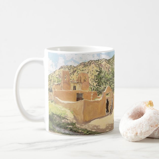 Taza De Café Oferta Para San Esquipula de Walter Ufer (Con donut)