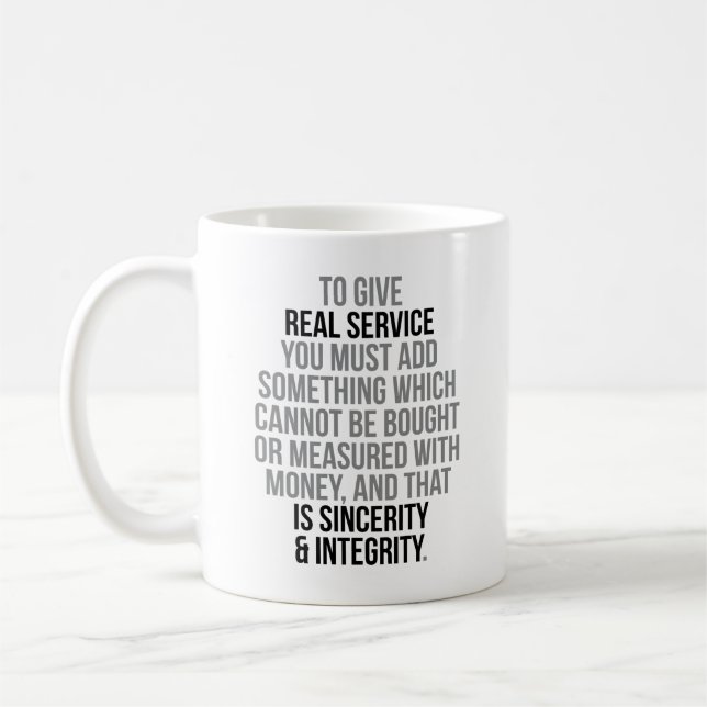 Taza De Café Ofertas de servicio al cliente (Izquierda)