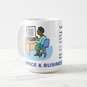 Taza De Café Office & Business Services con mujeres negras.