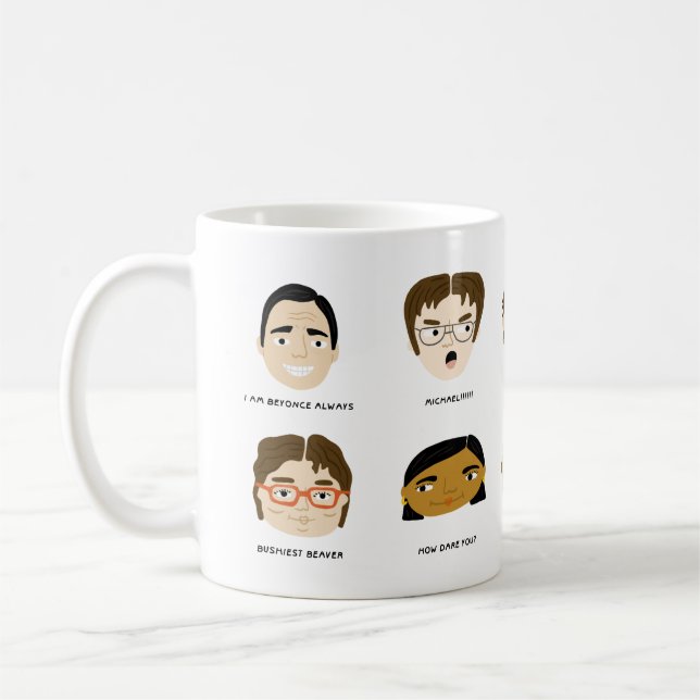 Taza De Café Office Mug (Izquierda)