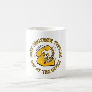 Taza De Café Office mug - elegir estilo y color, personalizar