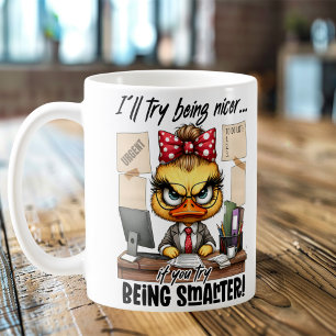 Taza De Café Office Work Coffee Mug - Perfecto para sobrevivir 