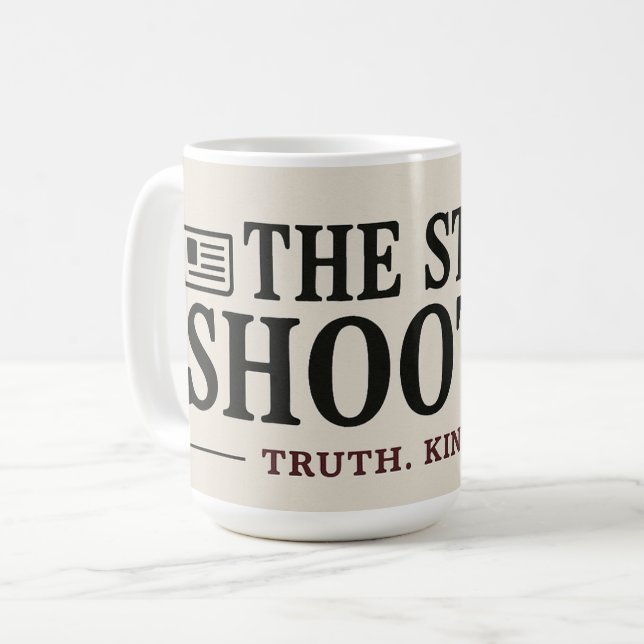 Taza De Café Official Strait Shooter News  (Anverso izquierdo)