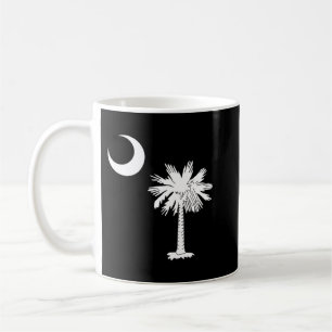 Taza De Café Oficial Carolina del Sur Palmetto State Flag Pullo