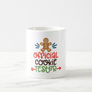 Taza De Café Oficial Cookie Tester
