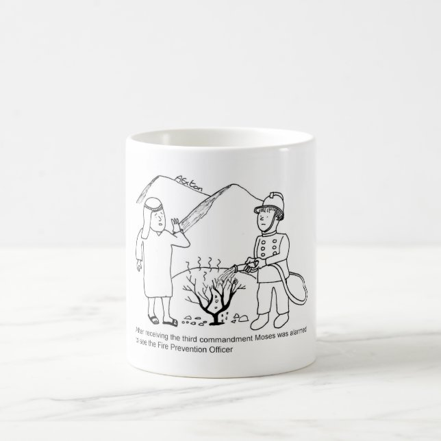 Taza De Café Oficial de la prevención contra Moses y los