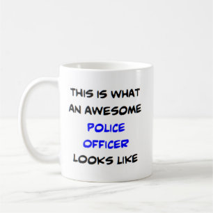 Taza De Café oficial de policía, impresionante