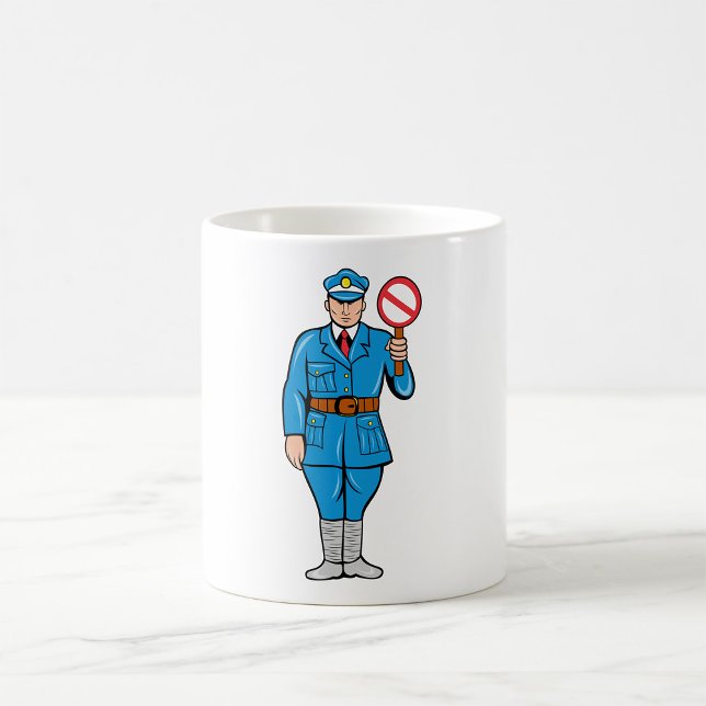 Taza De Café Oficial Detiene Un Paro De Rótulo (Subido por el creador)