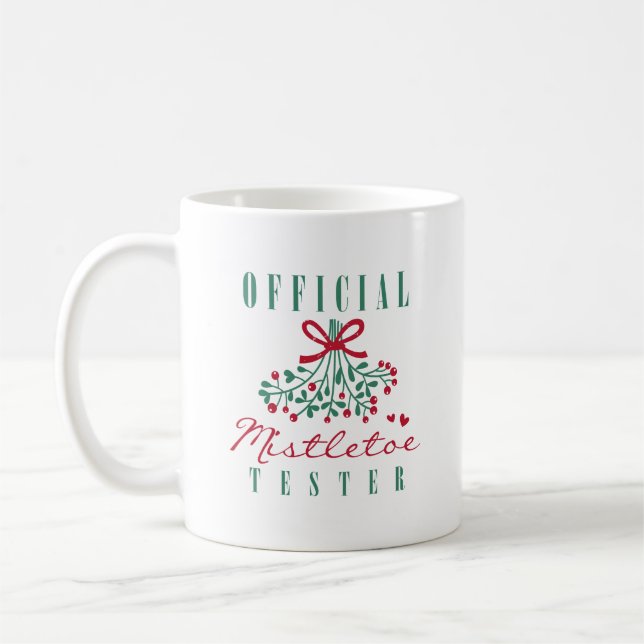 Taza De Café Oficial Mistletoe Tester (Izquierda)