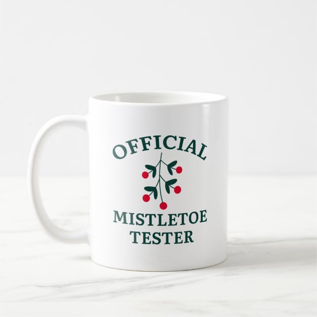 Taza De Café Oficial Mistletoe Tester (Izquierda)