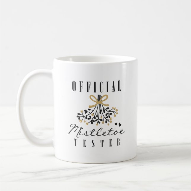 Taza De Café Oficial Mistletoe Tester (Izquierda)