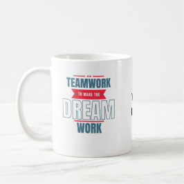Taza De Café Oficina de Motivación del Equipo de Logotipo Comer