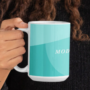 Taza De Café Oficina de personalizados de acueductos abstractos