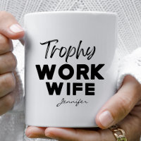 Oficina personalizada de Trophy Work Wife Funny Of