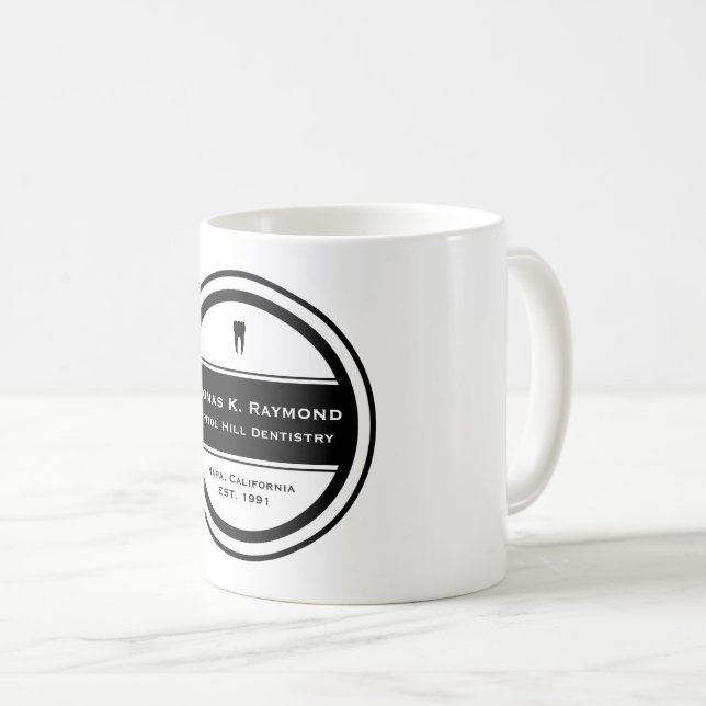 Taza De Café Oficinas dentales (Anverso derecho)