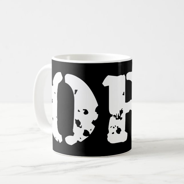 TAZA DE CAFÉ OFP (Anverso izquierdo)