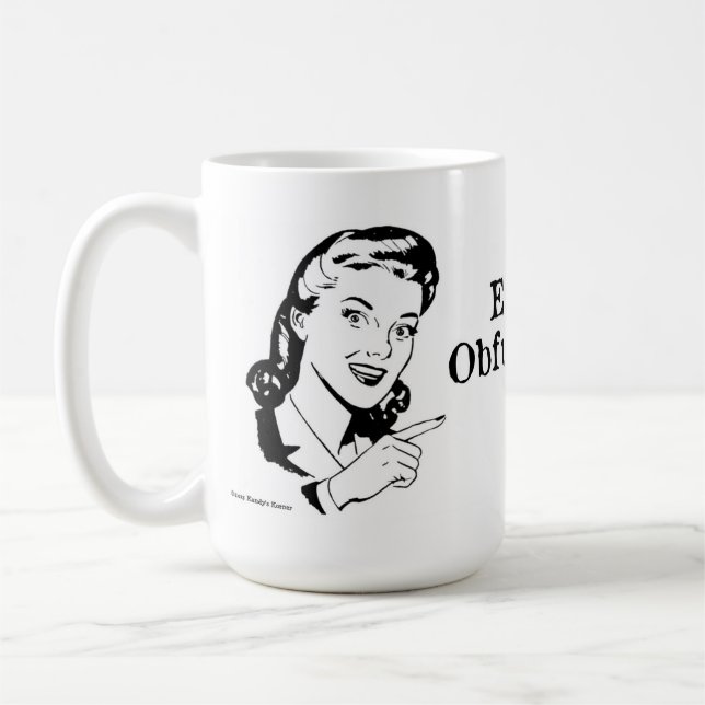 Taza De Café Ofuscación (Izquierda)