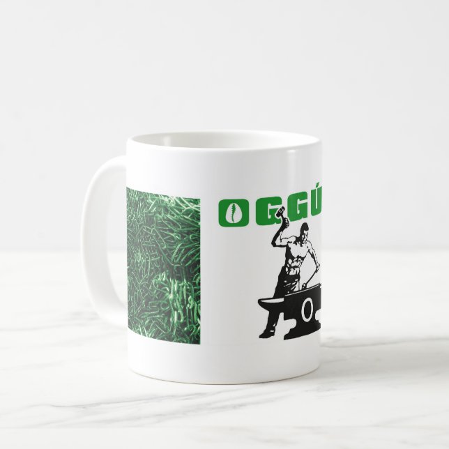 Taza De Café Oggun arere mug (Anverso izquierdo)