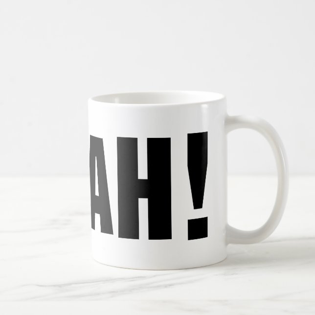 TAZA DE CAFÉ ¡OH! (Derecha)