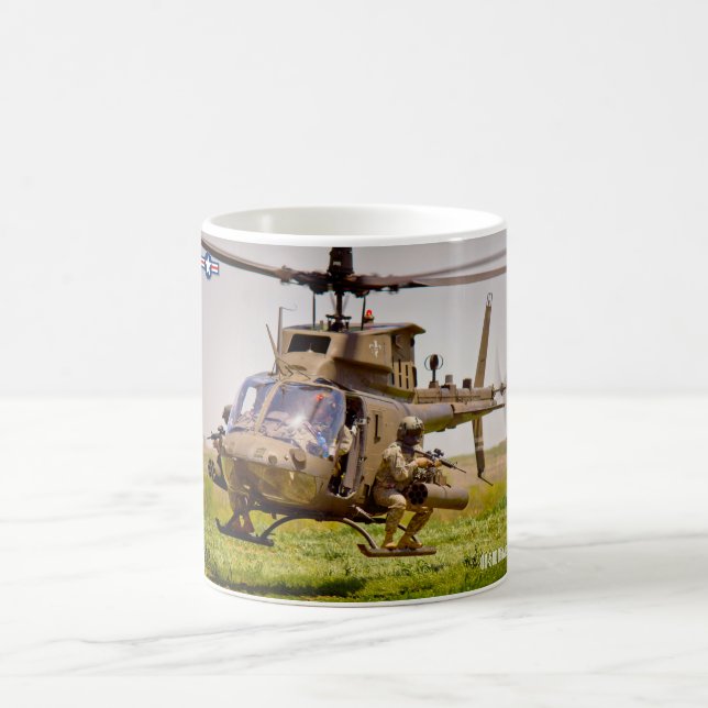 TAZA DE CAFÉ OH-58D KIOWA (Centro)