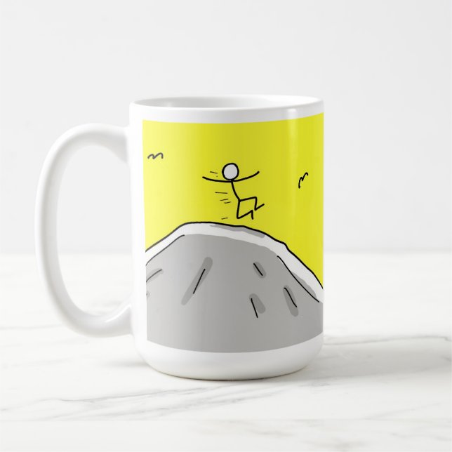 Taza De Café "¡Oh, alegría! Un nuevo día..." (Izquierda)