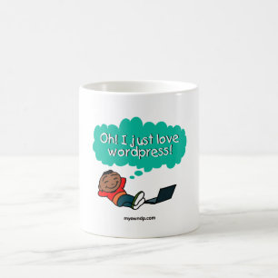 Taza De Café Oh amor Wordpress de i