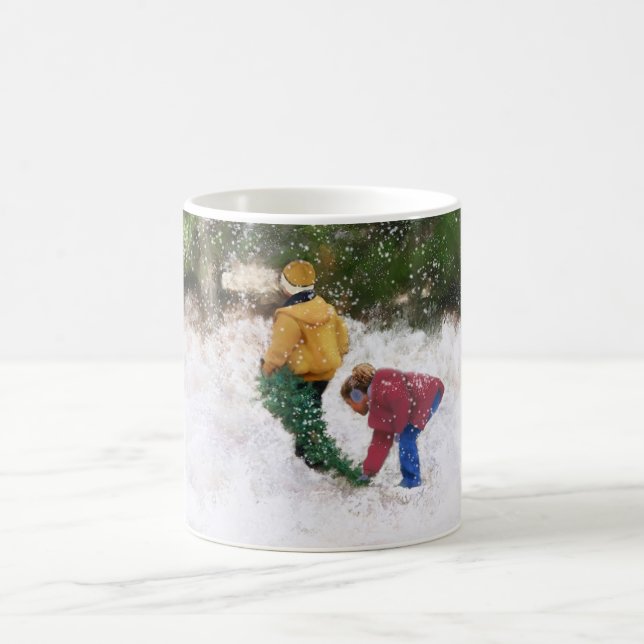 Taza De Café Oh árbol de navidad (Centro)