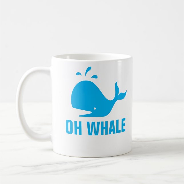 Taza De Café Oh ballena (Izquierda)