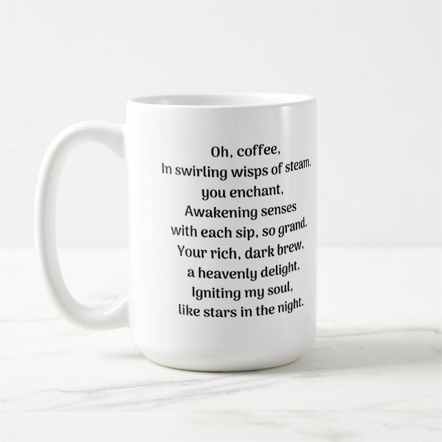 Taza De Café Oh café, (Izquierda)
