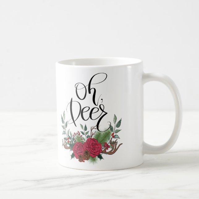 Taza De Café Oh, ciervos (Derecha)