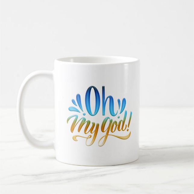TAZA DE CAFÉ OH DIOS MÍO (Izquierda)