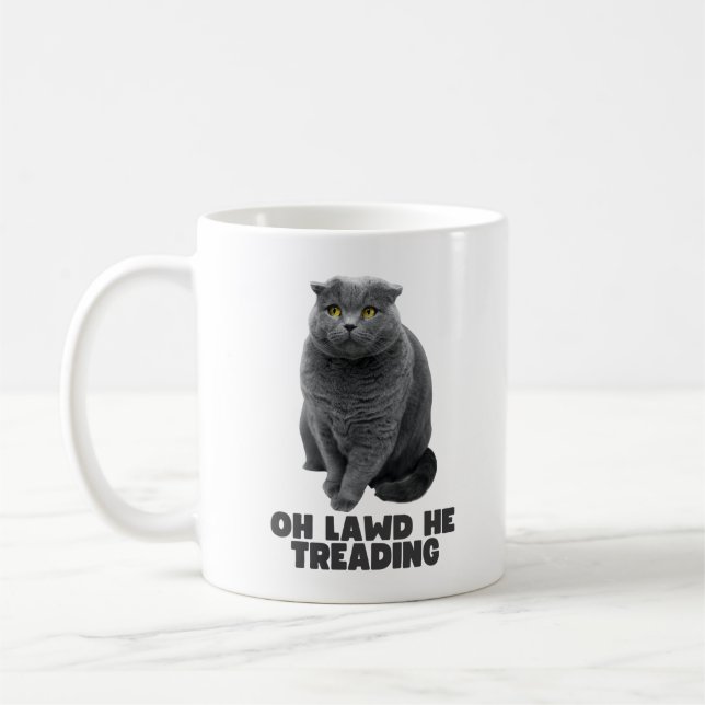 Taza De Café Oh Dios mío que está pisando (Izquierda)