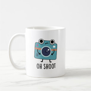 Taza De Café Oh Disparen a divertida fotógrafa Camera Pun
